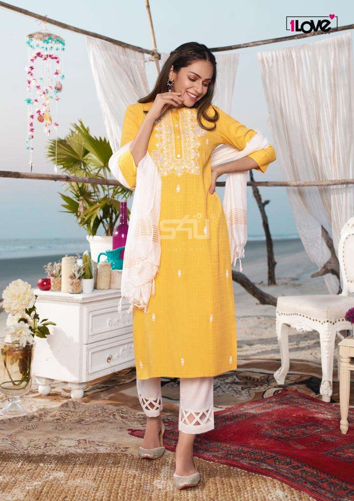 WOMANIYA VOL-3 BY 1 LOVE 01 TO 08 SERIES STYLISH FANCY BEAUTIFUL COLORFUL CASUAL WEAR & ETHNIC WEAR COTTON PRINT KURTIS AT WHOLESALE PRICE