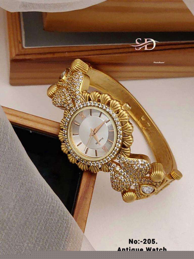 ANTIQUE WATCH BY FASHID WHOLESALE TRADITIONAL ARTIFICIAL JEWELLERY FOR INDIAN ATTIRE AT EXCLUSIVE RANGE.