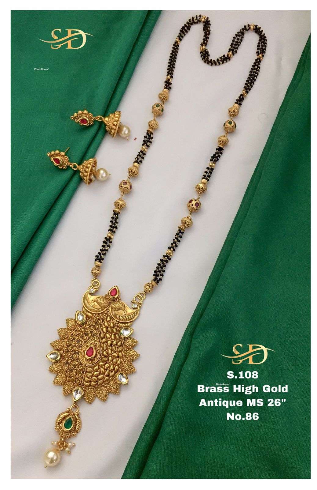ANTIQUE MS BY FASHID WHOLESALE TRADITIONAL ARTIFICIAL JEWELLERY FOR INDIAN ATTIRE AT EXCLUSIVE RANGE.