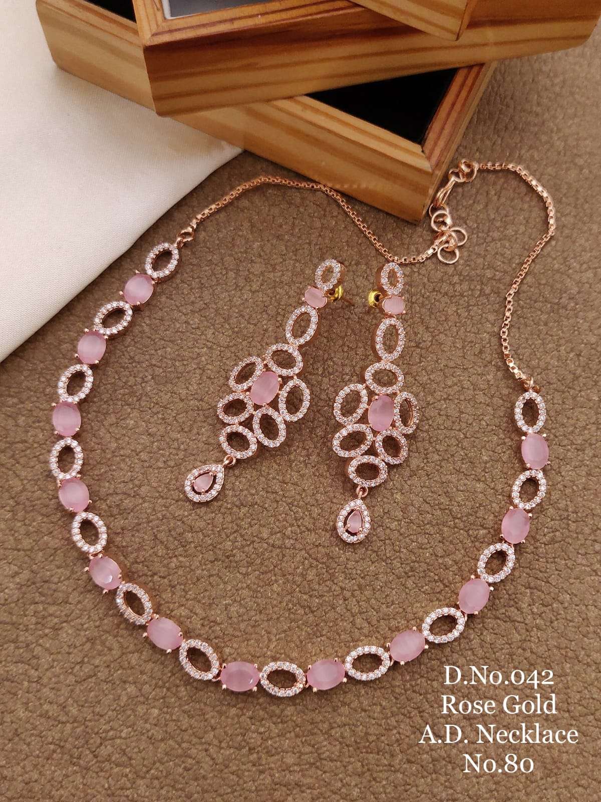 AD NECKLACE VOL-2 BY FASHID WHOLESALE TRADITIONAL ARTIFICIAL JEWELLERY FOR INDIAN ATTIRE AT EXCLUSIVE RANGE.