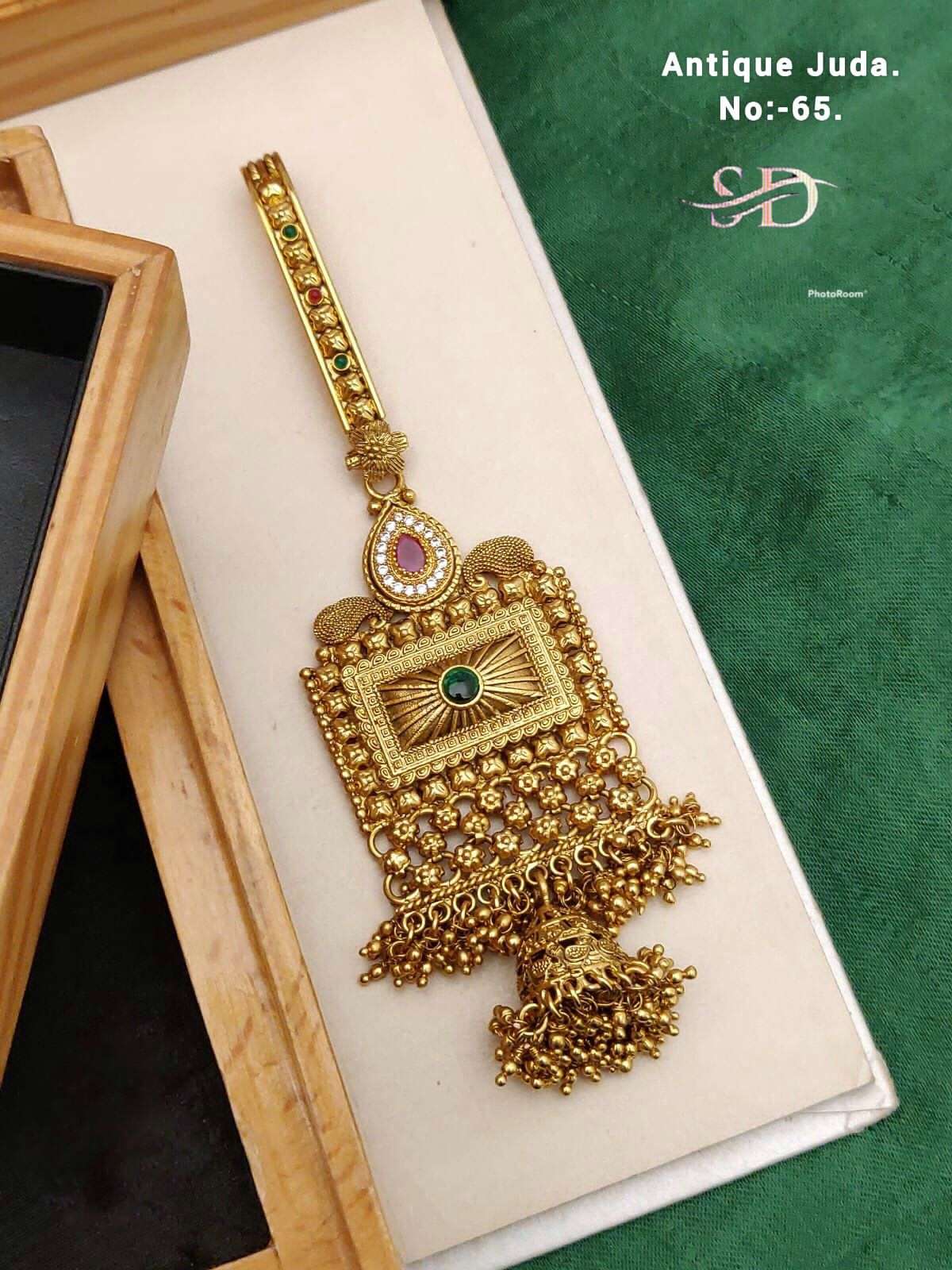 ANTIQUE JUDA BY FASHID WHOLESALE TRADITIONAL ARTIFICIAL JEWELLERY FOR INDIAN ATTIRE AT EXCLUSIVE RANGE.
