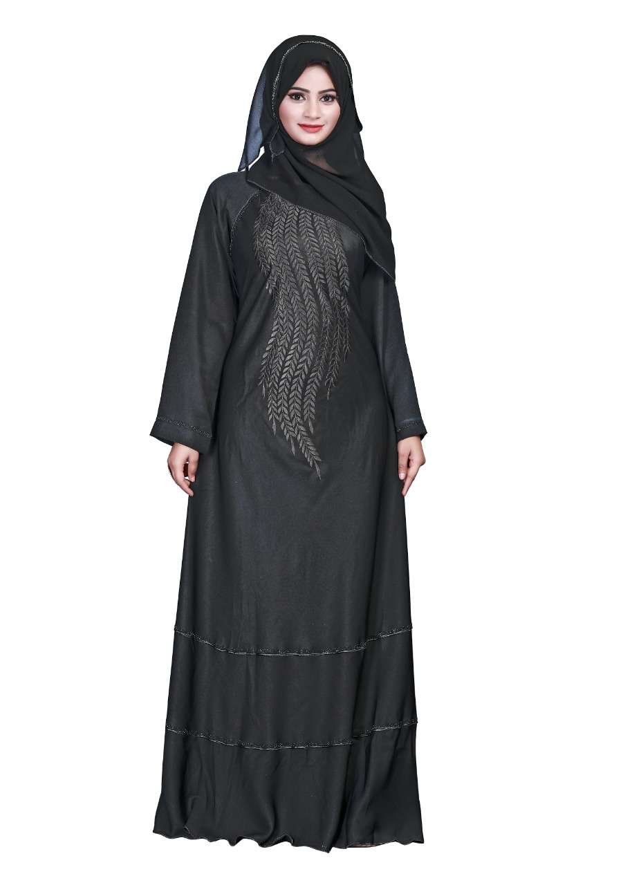 UMBRELLA ABAYA BY FASHID WHOLESALE 01 TO 04 SERIES BEAUTIFUL STYLISH FANCY COLORFUL CASUAL WEAR & ETHNIC WEAR IMPORTED NIDA BURQA AT WHOLESALE PRICE