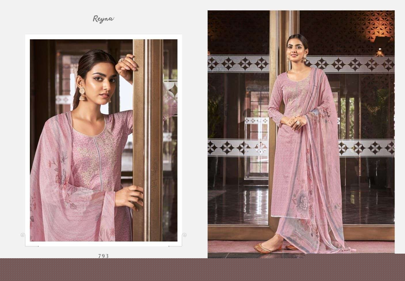 ENDLESS SUMMER VOL-3 BY REYNA 791 TO 797 SERIES BEAUTIFUL SUITS COLORFUL STYLISH FANCY CASUAL WEAR & ETHNIC WEAR PREMIUM COTTON PRINT DRESSES AT WHOLESALE PRICE