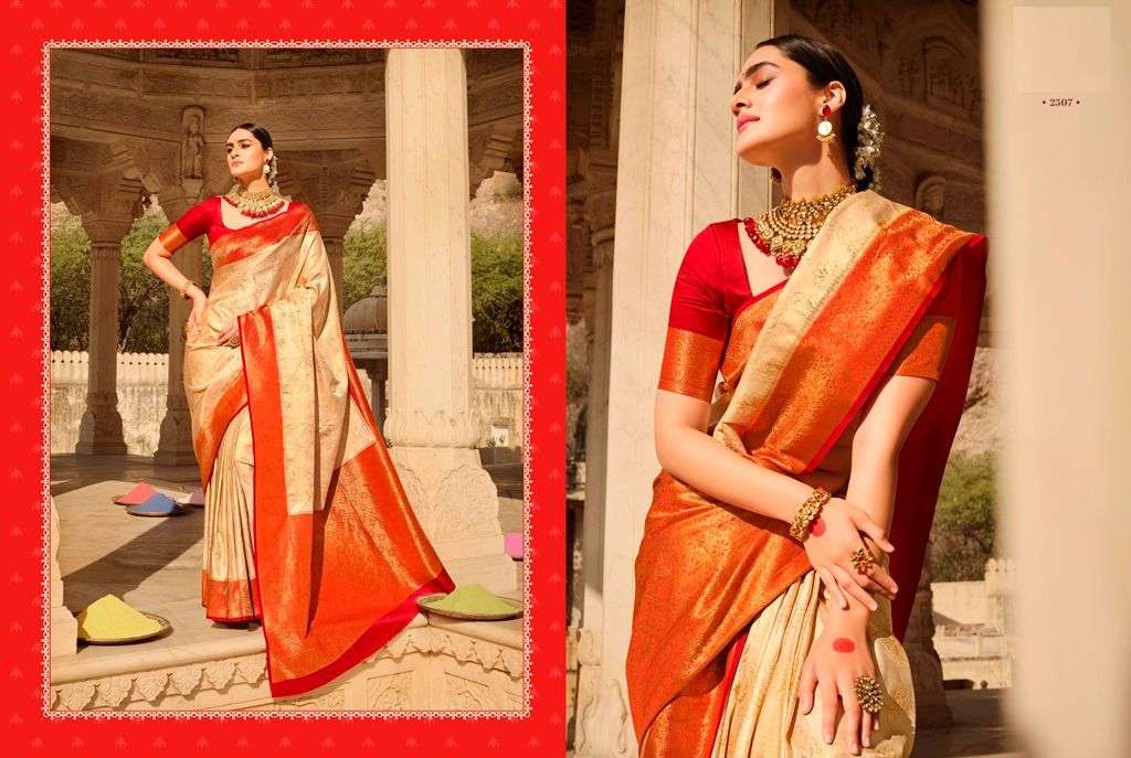 SAKSHI BY PANVI 2501 TO 2513 SERIES INDIAN TRADITIONAL WEAR COLLECTION BEAUTIFUL STYLISH FANCY COLORFUL PARTY WEAR & OCCASIONAL WEAR SATIN SILK SAREES AT WHOLESALE PRICE