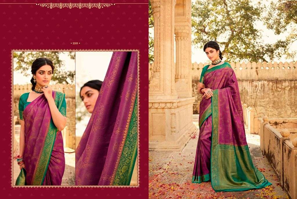 SAKSHI BY PANVI 2501 TO 2513 SERIES INDIAN TRADITIONAL WEAR COLLECTION BEAUTIFUL STYLISH FANCY COLORFUL PARTY WEAR & OCCASIONAL WEAR SATIN SILK SAREES AT WHOLESALE PRICE