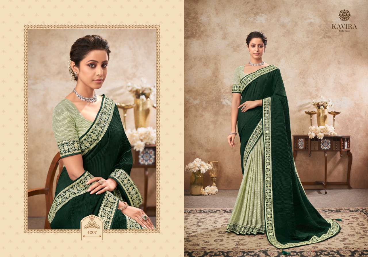 SNEHA BY KAVIRA 1201 TO 1209 SERIES INDIAN TRADITIONAL WEAR COLLECTION BEAUTIFUL STYLISH FANCY COLORFUL PARTY WEAR & OCCASIONAL WEAR GEORGETTE SAREES AT WHOLESALE PRICE