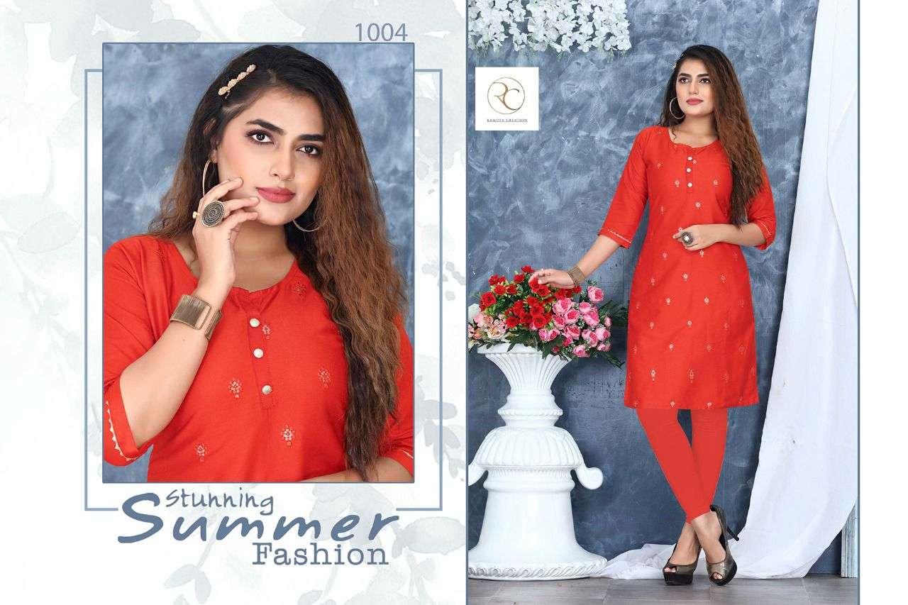 GHAZAL VOL-1 BY RAMDEV CREATION 1001 TO 1008 SERIES DESIGNER STYLISH FANCY COLORFUL BEAUTIFUL PARTY WEAR & ETHNIC WEAR COLLECTION JAM SATIN KURTIS AT WHOLESALE PRICE