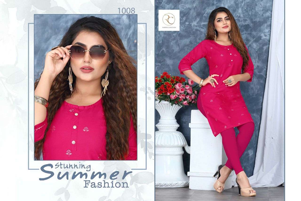 GHAZAL VOL-1 BY RAMDEV CREATION 1001 TO 1008 SERIES DESIGNER STYLISH FANCY COLORFUL BEAUTIFUL PARTY WEAR & ETHNIC WEAR COLLECTION JAM SATIN KURTIS AT WHOLESALE PRICE