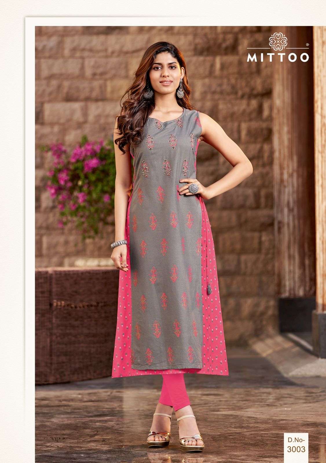 NANDANI BY MITTOO 3001 TO 3004 SERIES DESIGNER STYLISH FANCY COLORFUL BEAUTIFUL PARTY WEAR & ETHNIC WEAR COLLECTION RAYON KURTIS AT WHOLESALE PRICE