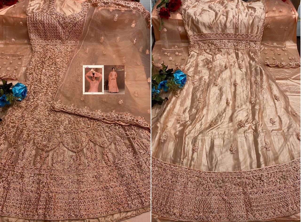 MISHAAL 2001 SERIES BY MISHAAL FAB 2001 TO 2004 SERIES BEAUTIFUL PAKISTANI SUITS STYLISH COLORFUL FANCY CASUAL WEAR & ETHNIC WEAR NET EMBROIDERED DRESSES AT WHOLESALE PRICE