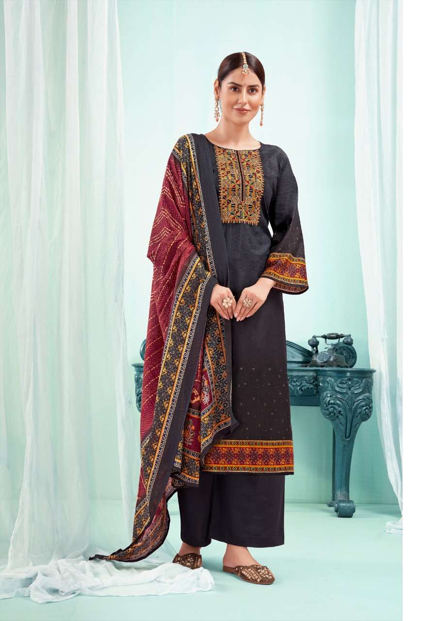 NAISHAA BY YASHIKA TRENDS 1001 TO 1008 SERIES BEAUTIFUL SUITS COLORFUL STYLISH FANCY CASUAL WEAR & ETHNIC WEAR HEAVY COTTON PRINT DRESSES AT WHOLESALE PRICE