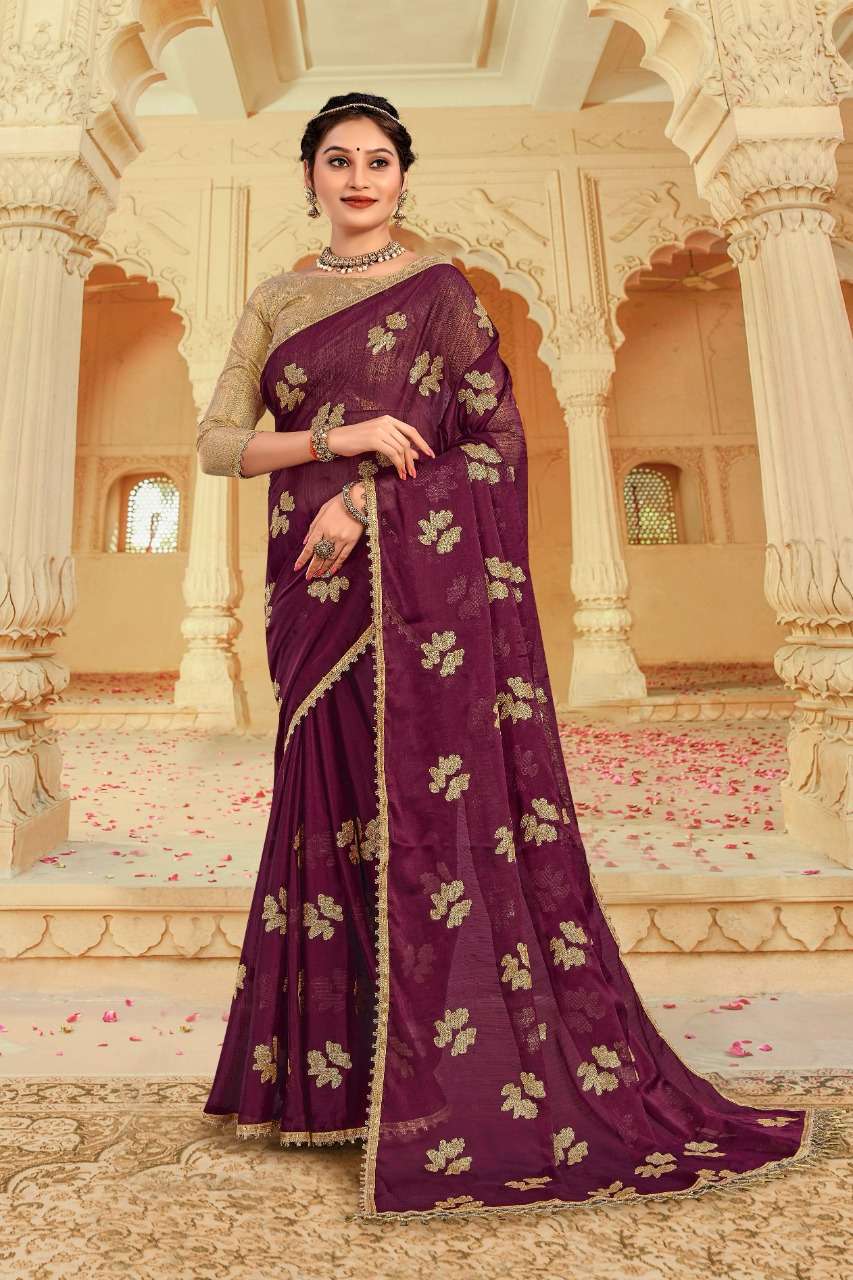 BAREILY SEQUENCE BY YADU NANDAN FASHION 01 TO 04 SERIES INDIAN TRADITIONAL WEAR COLLECTION BEAUTIFUL STYLISH FANCY COLORFUL PARTY WEAR & OCCASIONAL WEAR TWO TONE COTTON SAREES AT WHOLESALE PRICE