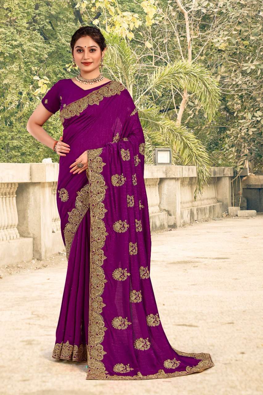 BAARAT ZARI BY YADU NANDAN FASHION 01 TO 04 SERIES INDIAN TRADITIONAL WEAR COLLECTION BEAUTIFUL STYLISH FANCY COLORFUL PARTY WEAR & OCCASIONAL WEAR SILK EMBROIDERED SAREES AT WHOLESALE PRICE