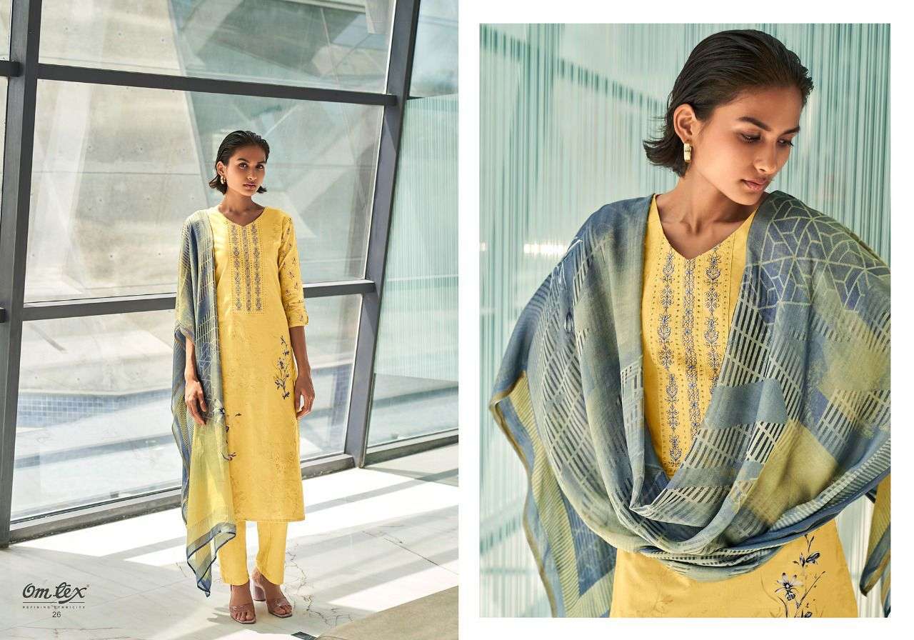 NIYA BY OMTEX 21 TO 26 SERIES BEAUTIFUL SUITS COLORFUL STYLISH FANCY CASUAL WEAR & ETHNIC WEAR LAWN COTTON DIGITAL PRINT DRESSES AT WHOLESALE PRICE