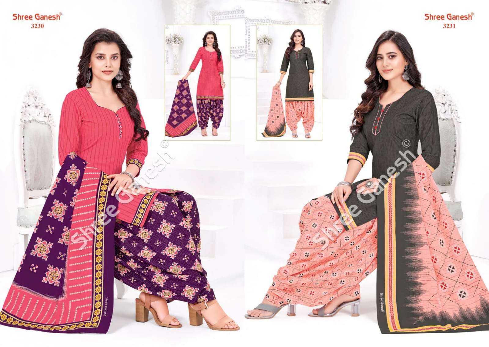 HANSIKA VOL-12 BY SHREE GANESH 3201 TO 3240 SERIES BEAUTIFUL SUITS COLORFUL STYLISH FANCY CASUAL WEAR & ETHNIC WEAR PURE COTTON DRESSES AT WHOLESALE PRICE