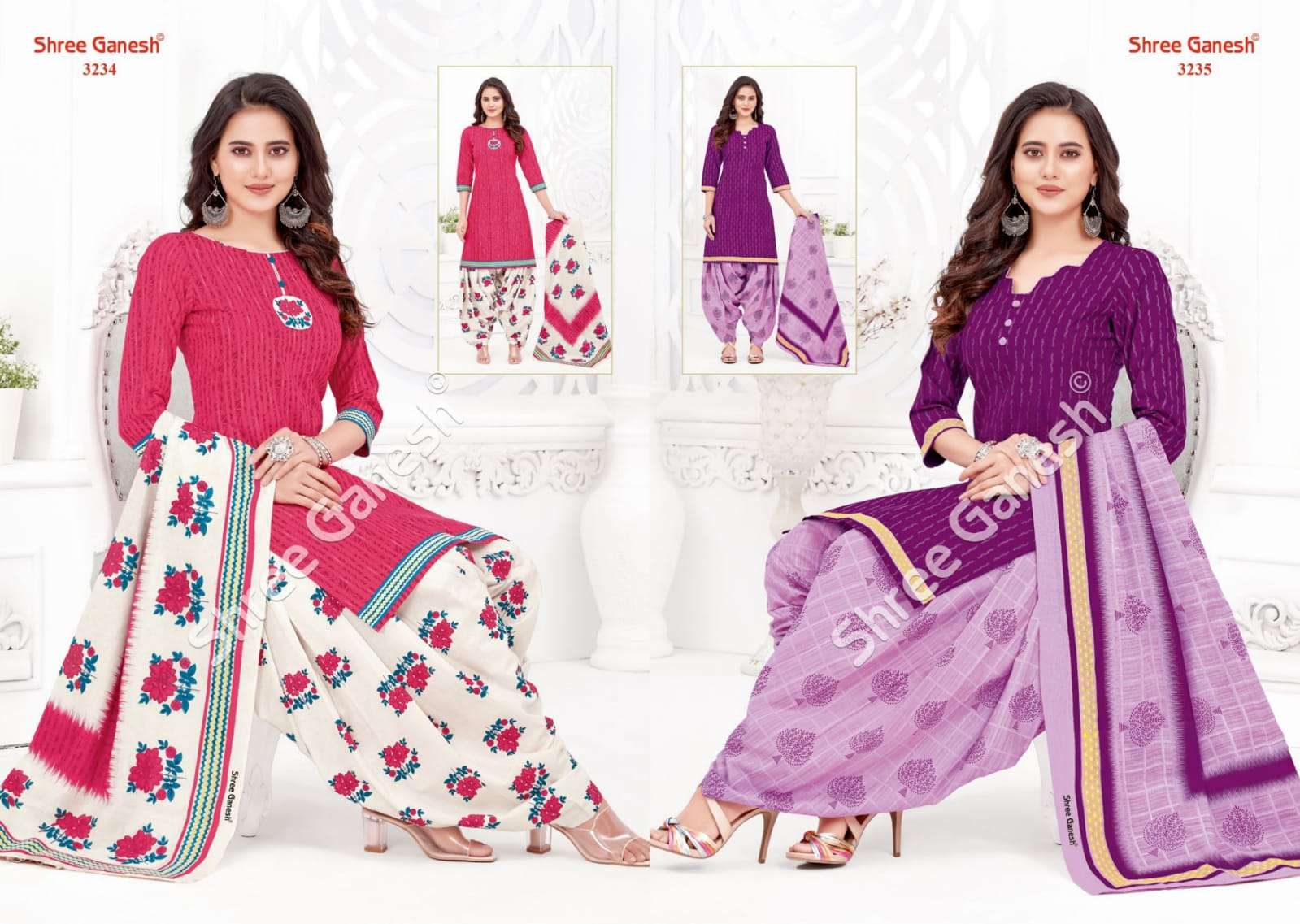 HANSIKA VOL-12 BY SHREE GANESH 3201 TO 3240 SERIES BEAUTIFUL SUITS COLORFUL STYLISH FANCY CASUAL WEAR & ETHNIC WEAR PURE COTTON DRESSES AT WHOLESALE PRICE