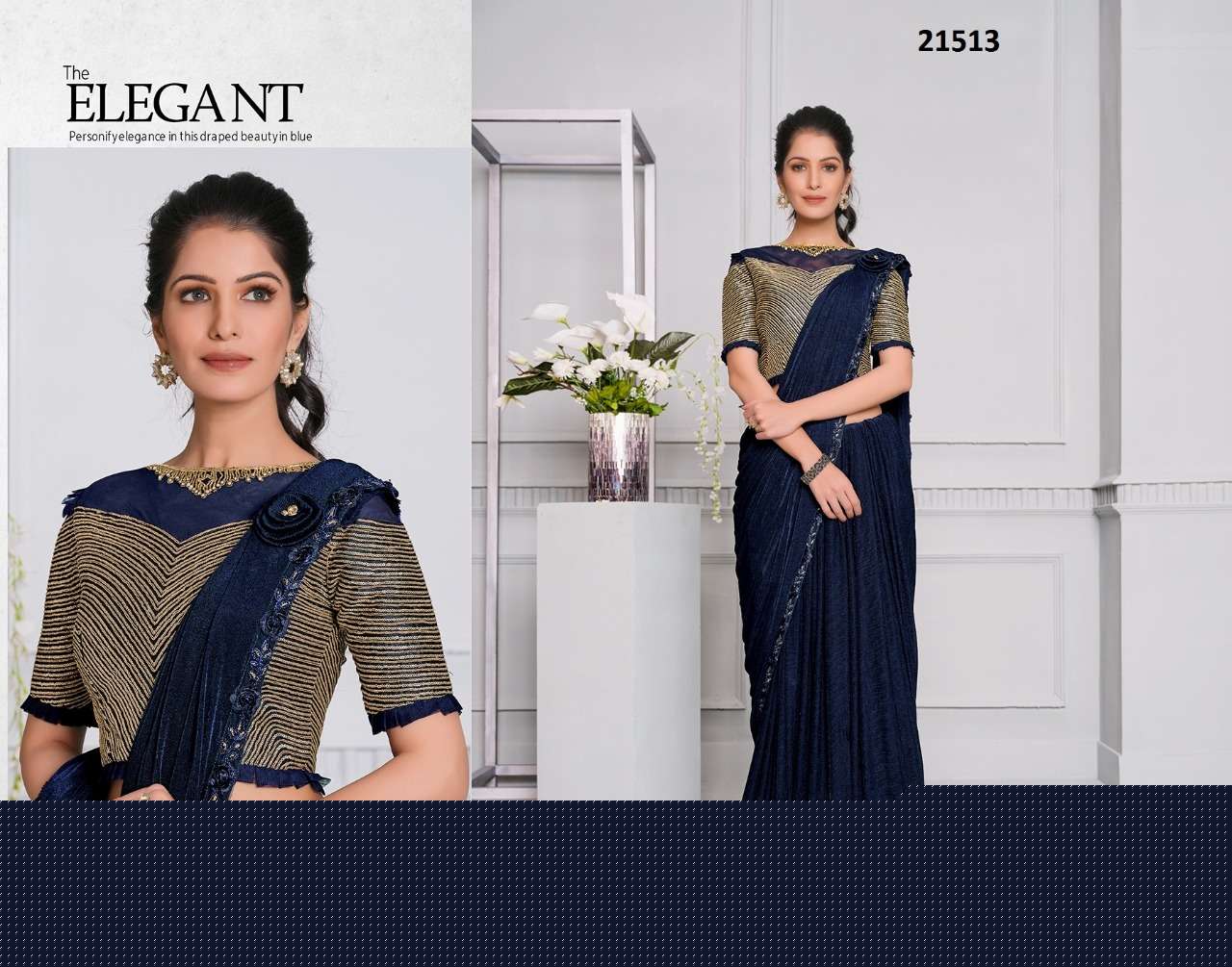IZZARA BY MAHOTSAV INDIAN TRADITIONAL WEAR COLLECTION BEAUTIFUL STYLISH FANCY COLORFUL PARTY WEAR & OCCASIONAL WEAR LYCRA/NET SAREES AT WHOLESALE PRICE