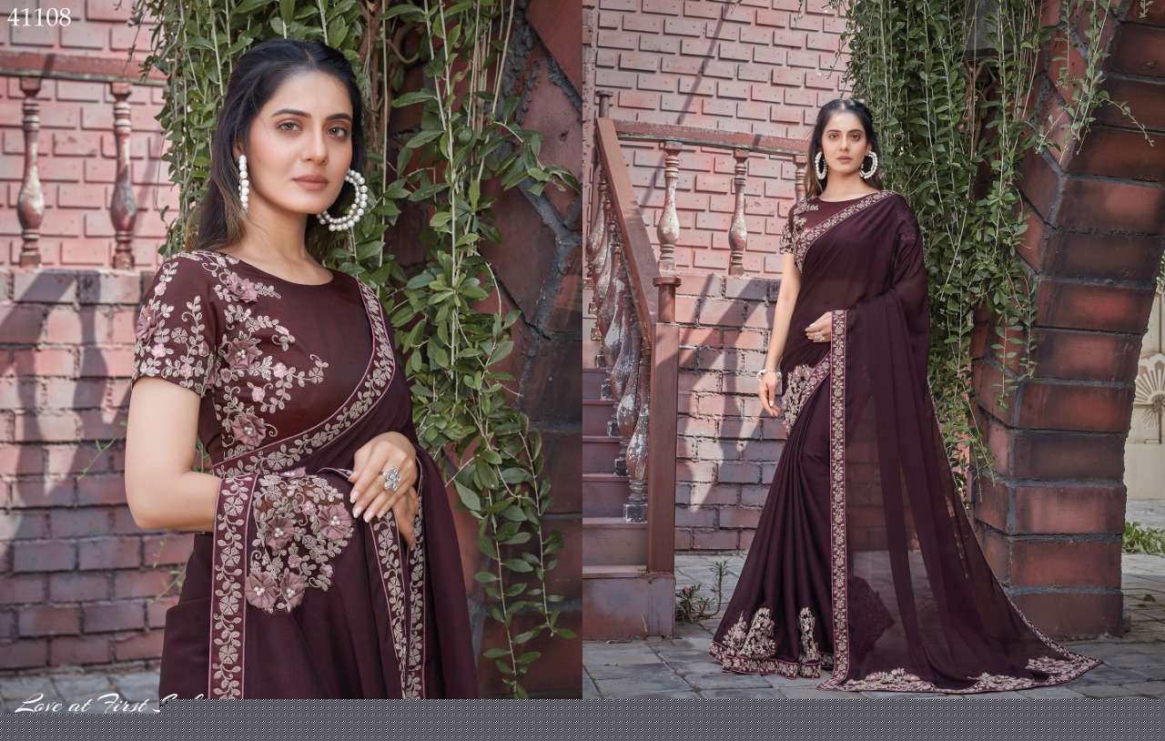 ADVEKA NX BY MAHOTSAV INDIAN TRADITIONAL WEAR COLLECTION BEAUTIFUL STYLISH FANCY COLORFUL PARTY WEAR & OCCASIONAL WEAR FANCY SAREES AT WHOLESALE PRICE
