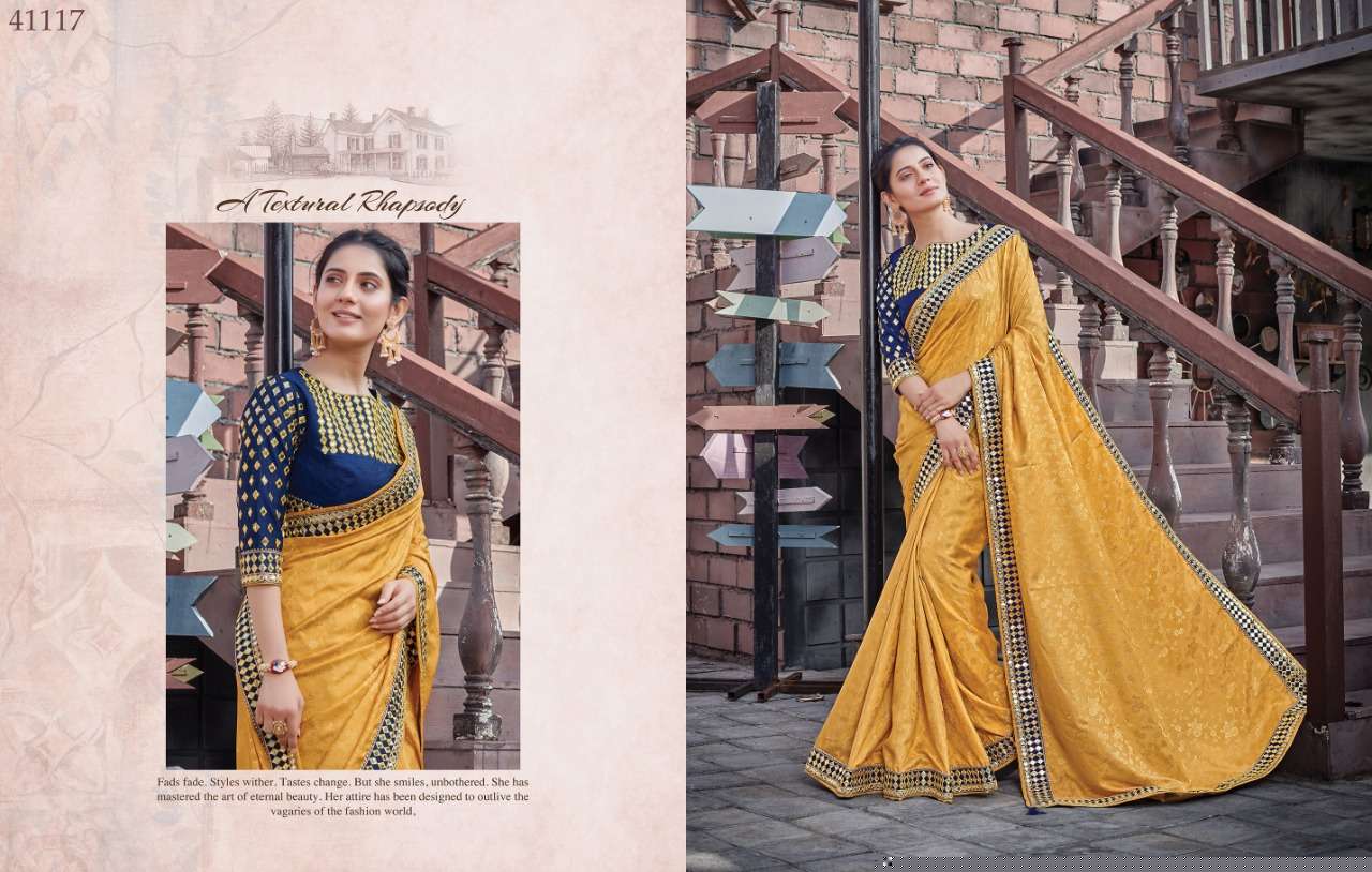 ADVEKA NX BY MAHOTSAV INDIAN TRADITIONAL WEAR COLLECTION BEAUTIFUL STYLISH FANCY COLORFUL PARTY WEAR & OCCASIONAL WEAR FANCY SAREES AT WHOLESALE PRICE