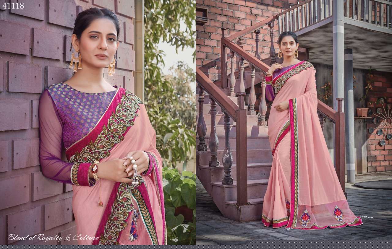 ADVEKA NX BY MAHOTSAV INDIAN TRADITIONAL WEAR COLLECTION BEAUTIFUL STYLISH FANCY COLORFUL PARTY WEAR & OCCASIONAL WEAR FANCY SAREES AT WHOLESALE PRICE