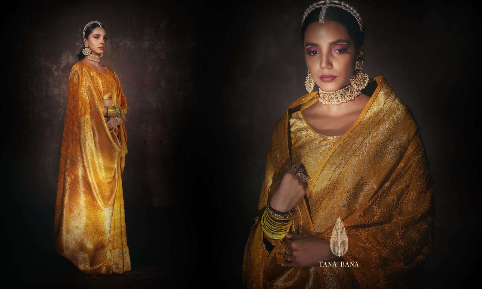 QURBAT VOL-2 BY TANA BANA 02-A TO 02-G SERIES INDIAN TRADITIONAL WEAR COLLECTION BEAUTIFUL STYLISH FANCY COLORFUL PARTY WEAR & OCCASIONAL WEAR PURE SILK SAREES AT WHOLESALE PRICE