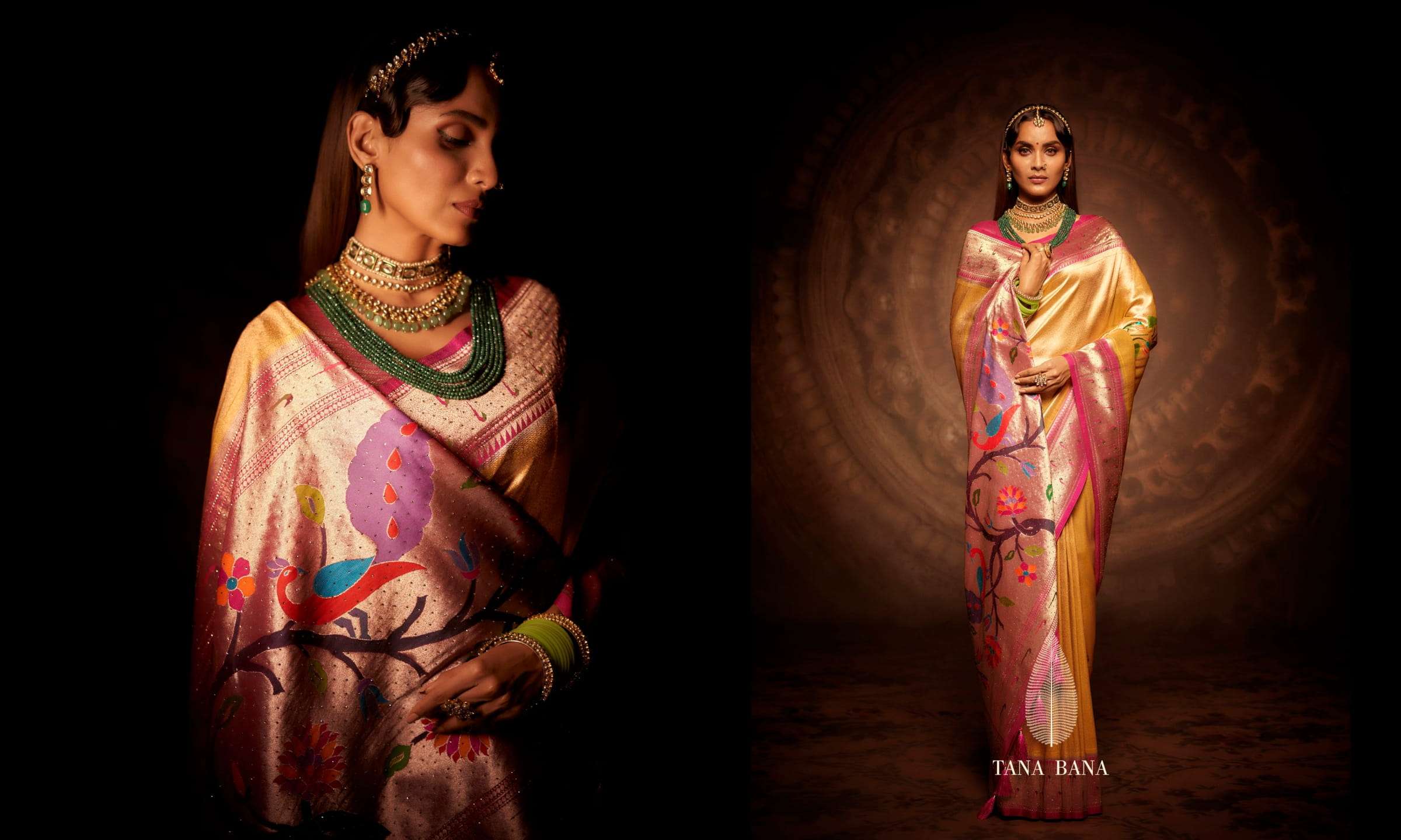 PATTA SUTRA VOL-6 BY TANA BANA 06-A TO 06-D SERIES INDIAN TRADITIONAL WEAR COLLECTION BEAUTIFUL STYLISH FANCY COLORFUL PARTY WEAR & OCCASIONAL WEAR PURE SILK SAREES AT WHOLESALE PRICE