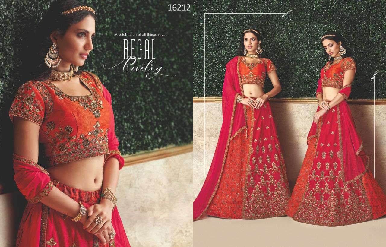 AASHIAH BY MAHOTSAV DESIGNER BEAUTIFUL NAVRATRI COLLECTION OCCASIONAL WEAR & PARTY WEAR SILK LEHENGAS AT WHOLESALE PRICE