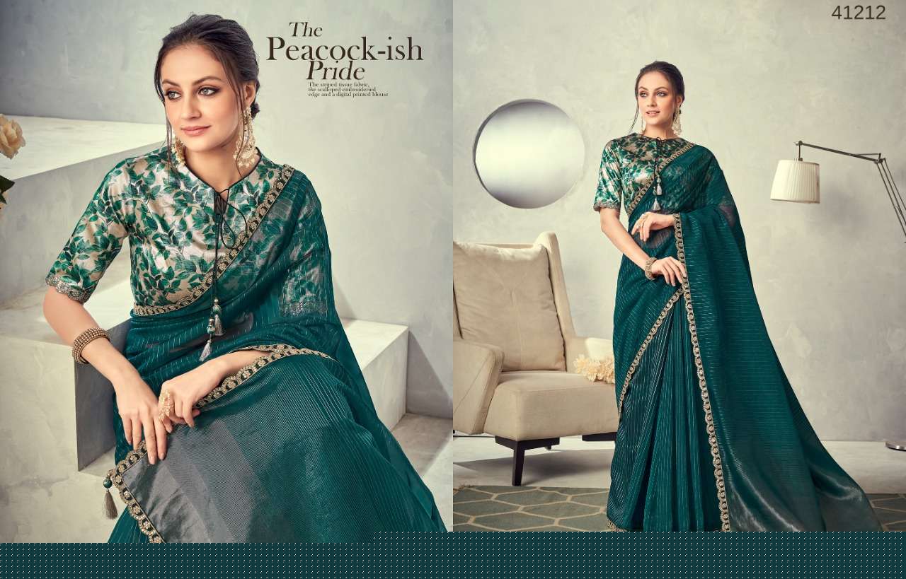 AVIVA NX BY MAHOTSAV INDIAN TRADITIONAL WEAR COLLECTION BEAUTIFUL STYLISH FANCY COLORFUL PARTY WEAR & OCCASIONAL WEAR SILK SAREES AT WHOLESALE PRICE