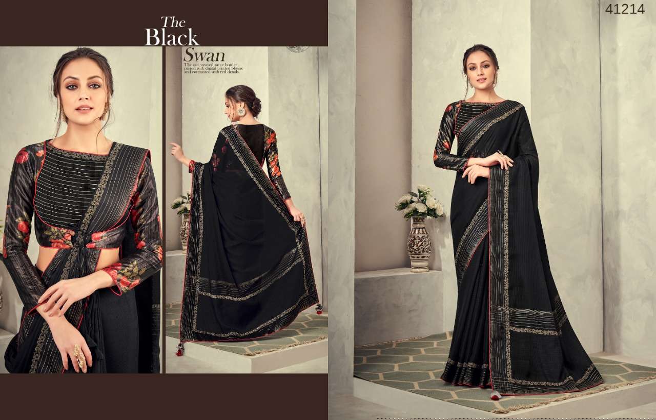 AVIVA NX BY MAHOTSAV INDIAN TRADITIONAL WEAR COLLECTION BEAUTIFUL STYLISH FANCY COLORFUL PARTY WEAR & OCCASIONAL WEAR SILK SAREES AT WHOLESALE PRICE