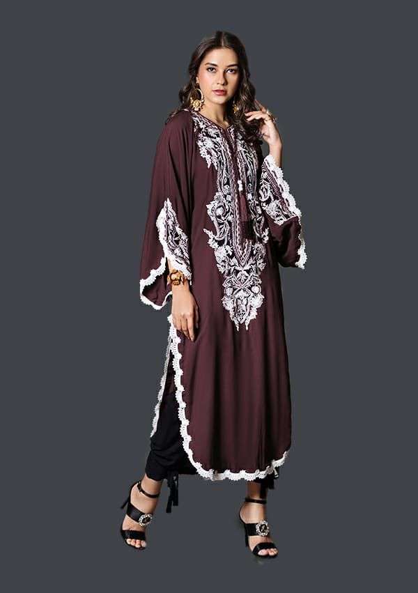 ZS VOL-43 BY ZS 01 TO 06 SERIES DESIGNER STYLISH FANCY COLORFUL BEAUTIFUL PARTY WEAR & ETHNIC WEAR COLLECTION PURE FAUX GEORGETTE KURTIS WITH BOTTOM AT WHOLESALE PRICE