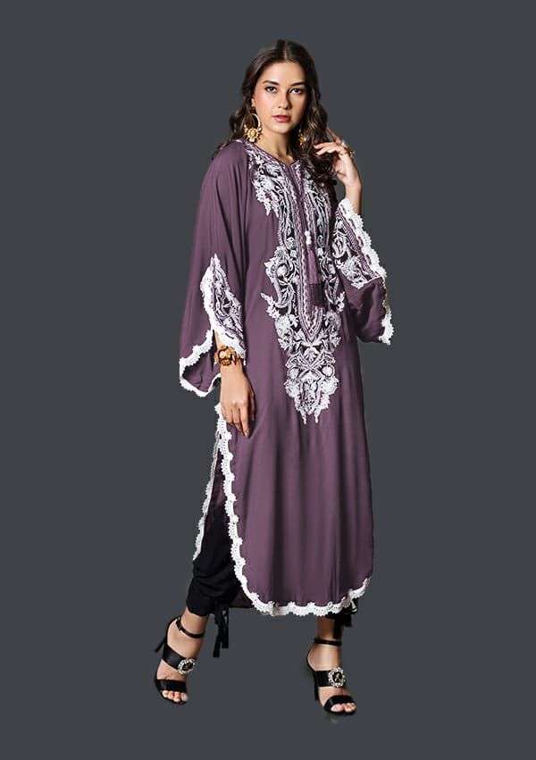 ZS VOL-43 BY ZS 01 TO 06 SERIES DESIGNER STYLISH FANCY COLORFUL BEAUTIFUL PARTY WEAR & ETHNIC WEAR COLLECTION PURE FAUX GEORGETTE KURTIS WITH BOTTOM AT WHOLESALE PRICE