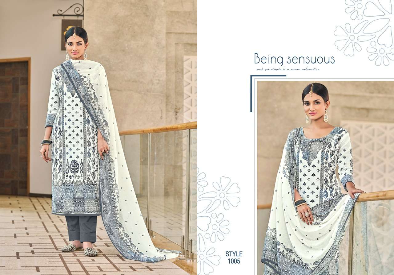 MIRELLA BY SELTOS 1001 TO 1008 SERIES BEAUTIFUL SUITS COLORFUL STYLISH FANCY CASUAL WEAR & ETHNIC WEAR PURE CAMBRIC COTTON PRINT DRESSES AT WHOLESALE PRICE