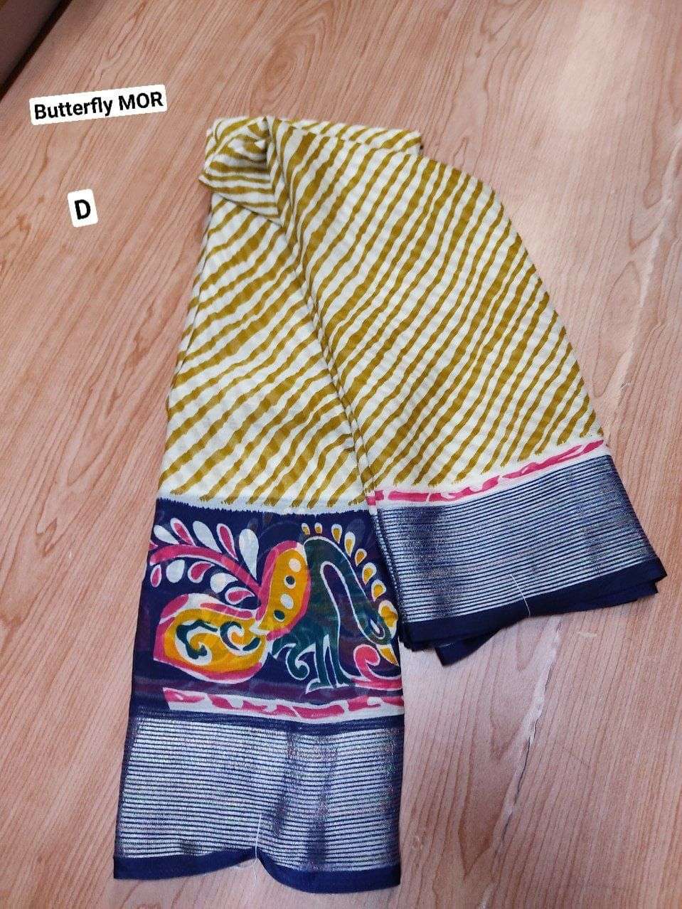 BUTTERFLY MOR BY SHREE MATARAM A TO H SERIES INDIAN TRADITIONAL WEAR COLLECTION BEAUTIFUL STYLISH FANCY COLORFUL PARTY WEAR & OCCASIONAL WEAR CHIFFON SAREES AT WHOLESALE PRICE