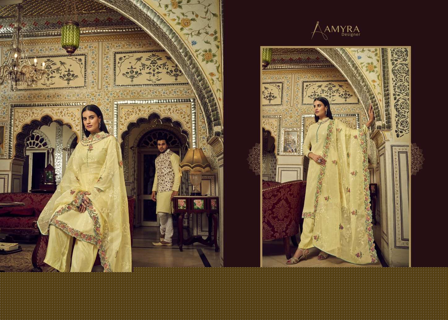Mariya B By Amyra Designer 201 To 204 Series Beautiful Stylish Sharara Suits Fancy Colorful Casual Wear & Ethnic Wear & Ready To Wear Heavy Georgette Embroidered Dresses At Wholesale Price