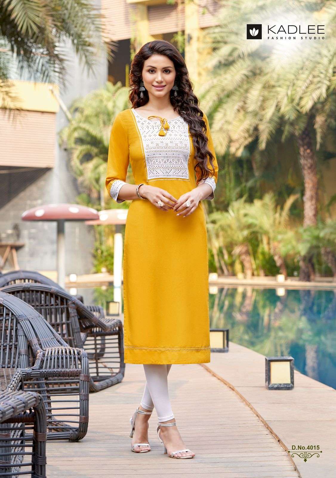 SACHI VOL-3 BY KADLEE 4015 TO 4020 SERIES DESIGNER STYLISH FANCY COLORFUL BEAUTIFUL PARTY WEAR & ETHNIC WEAR COLLECTION RAYON EMBROIDERY KURTIS AT WHOLESALE PRICE