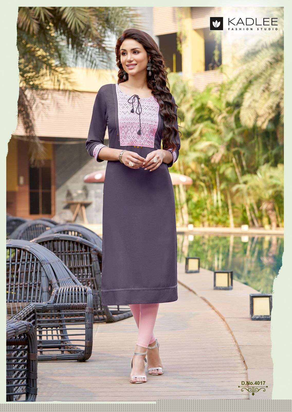 SACHI VOL-3 BY KADLEE 4015 TO 4020 SERIES DESIGNER STYLISH FANCY COLORFUL BEAUTIFUL PARTY WEAR & ETHNIC WEAR COLLECTION RAYON EMBROIDERY KURTIS AT WHOLESALE PRICE