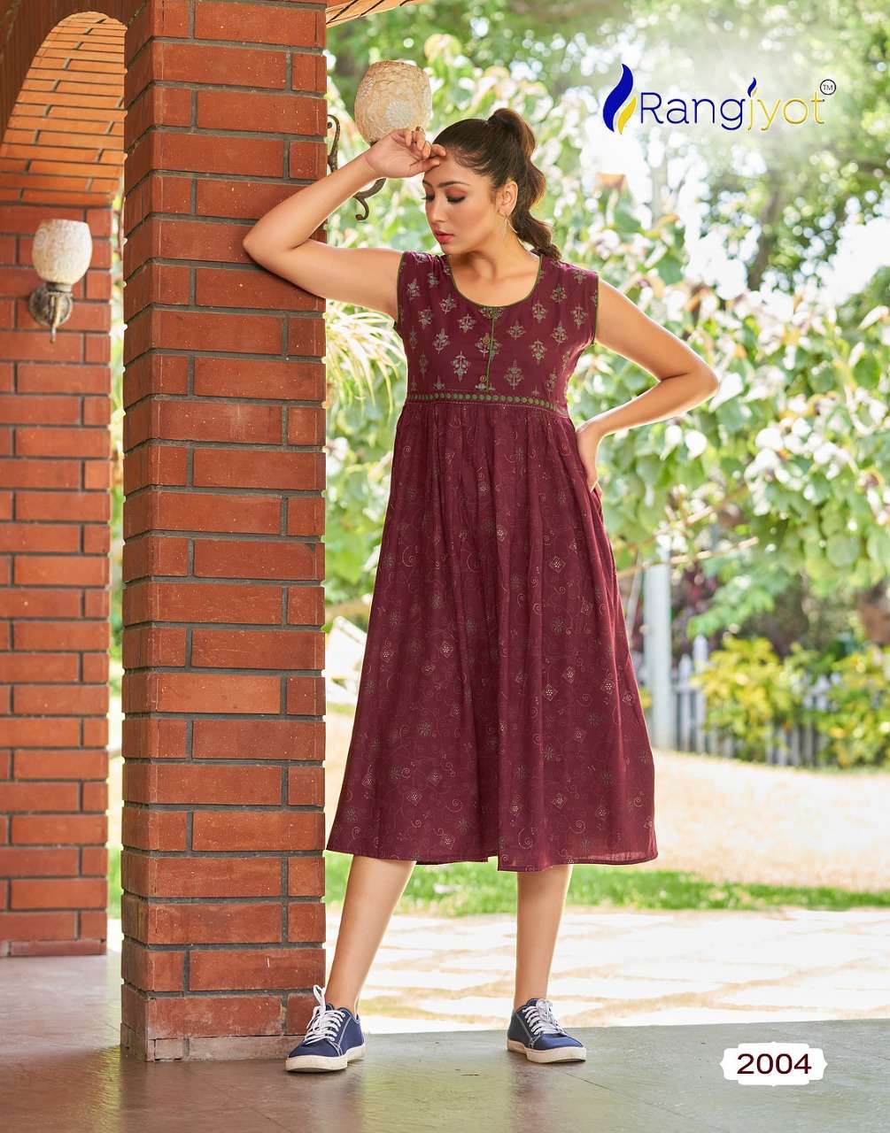 Summer Queen Vol-2 By Rangjyot Fashion 2001 To 2008 Series Designer Stylish Fancy Colorful Beautiful Party Wear & Ethnic Wear Collection Cotton Print Kurtis At Wholesale Price