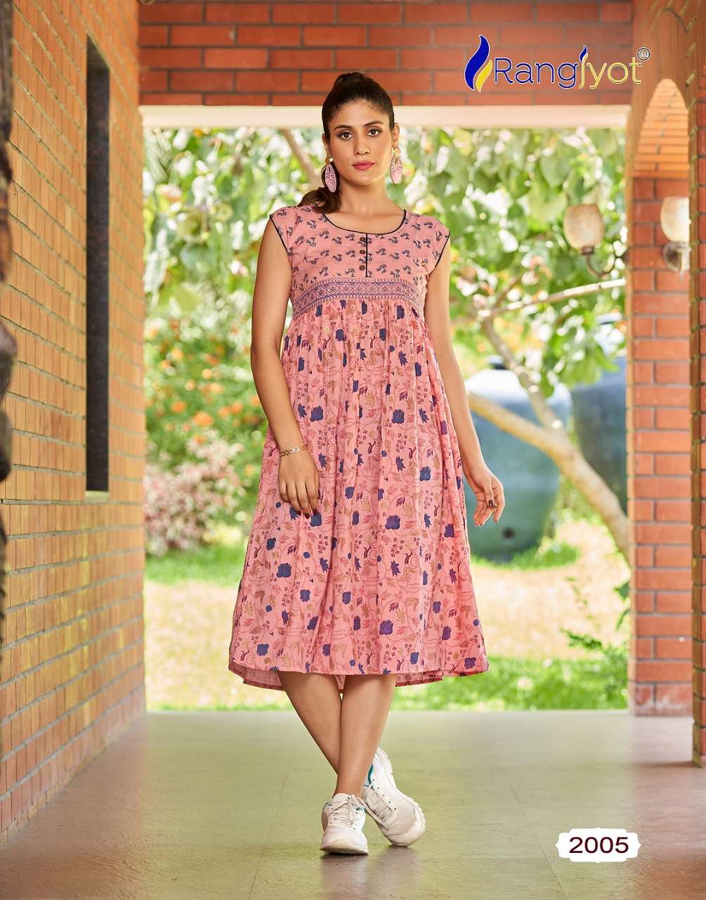 Summer Queen Vol-2 By Rangjyot Fashion 2001 To 2008 Series Designer Stylish Fancy Colorful Beautiful Party Wear & Ethnic Wear Collection Cotton Print Kurtis At Wholesale Price