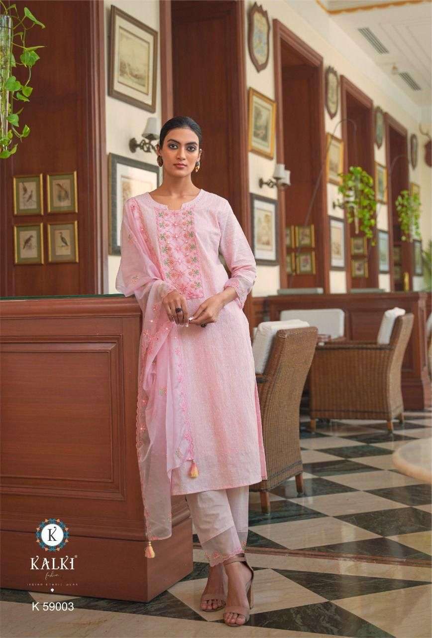 PAKIZAA BY KALKI 59001 TO 59006 SERIES BEAUTIFUL SUITS COLORFUL STYLISH FANCY CASUAL WEAR & ETHNIC WEAR PURE COTTON DRESSES AT WHOLESALE PRICE