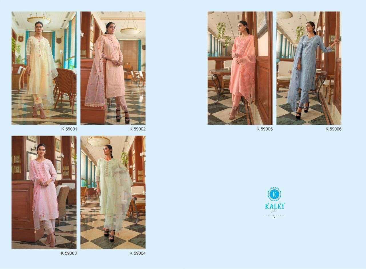 PAKIZAA BY KALKI 59001 TO 59006 SERIES BEAUTIFUL SUITS COLORFUL STYLISH FANCY CASUAL WEAR & ETHNIC WEAR PURE COTTON DRESSES AT WHOLESALE PRICE