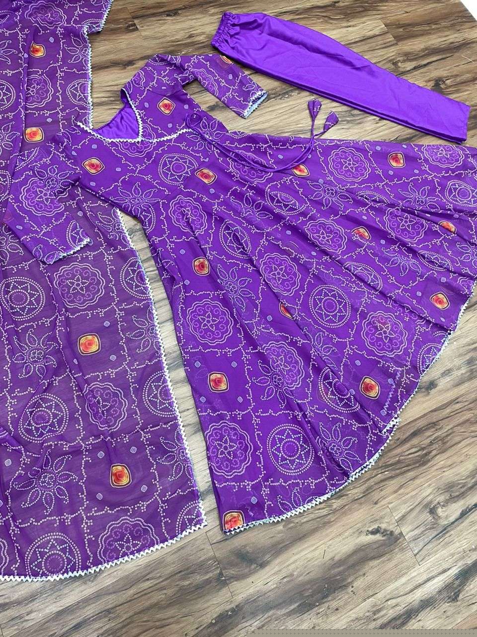 1129 By Fashid Wholesale 01 To 04 Series Beautiful Anarkali Suits Colorful Stylish Fancy Casual Wear & Ethnic Wear Georgette Digital Print Dresses At Wholesale Price
