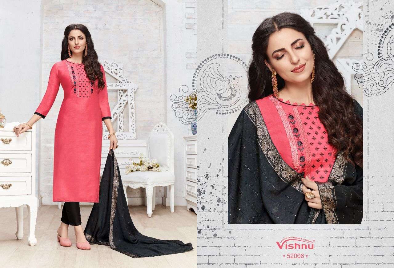 MEHRAM BY VISHNU 52001 TO 52012 SERIES BEAUTIFUL SUITS COLORFUL STYLISH FANCY CASUAL WEAR & ETHNIC WEAR SILK DRESSES AT WHOLESALE PRICE