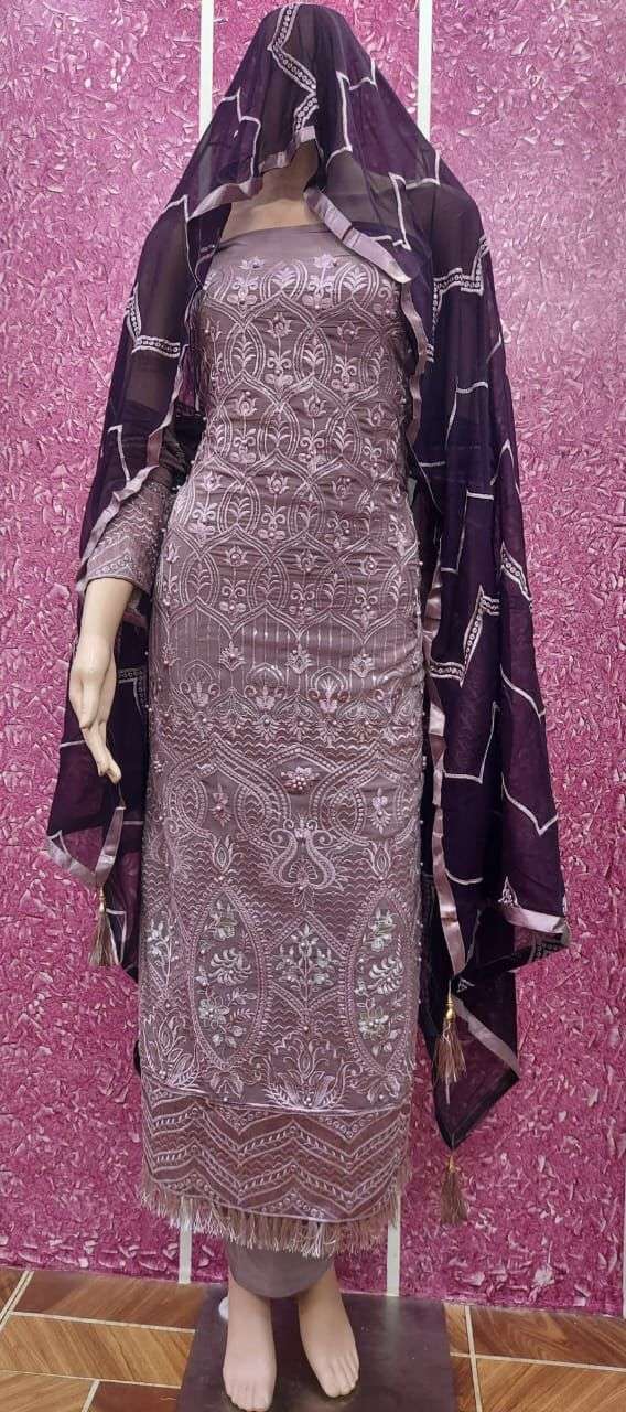 AFFAN CREATION HIT DESIGN 126 COLOURS BY AFFAN CREATION 126-E TO 126-H SERIES BEAUTIFUL PAKISTANI SUITS COLORFUL STYLISH FANCY CASUAL WEAR & ETHNIC WEAR FAUX GEORGETTE WITH EMBROIDERY DRESSES AT WHOLESALE PRICE