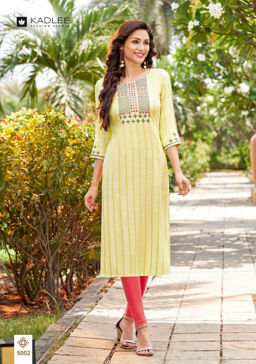 MAHEK BY KADLEE 1001 TO 1004 SERIES DESIGNER STYLISH FANCY COLORFUL BEAUTIFUL PARTY WEAR & ETHNIC WEAR COLLECTION PURE RAYON KURTIS AT WHOLESALE PRICE