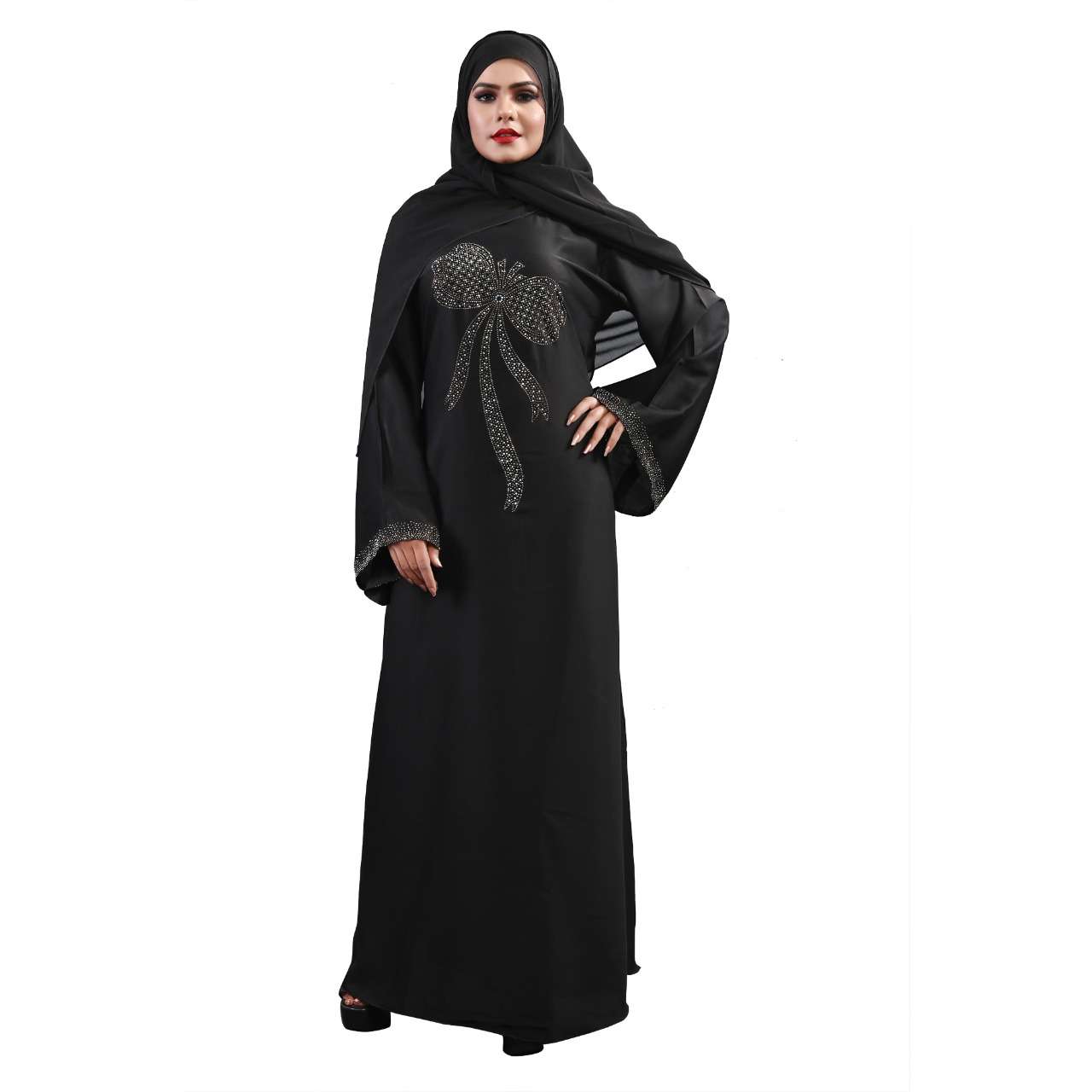 BUTTERFLY BURQA BY FASHID WHOLESALE 01 TO 03 SERIES BEAUTIFUL STYLISH FANCY COLORFUL CASUAL WEAR & ETHNIC WEAR IMPORTED BURQA AT WHOLESALE PRICE