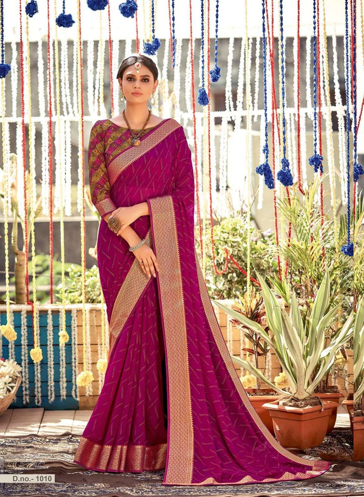 ROSHNI BY AMARSATH PRINTS 1001 TO 1012 SERIES INDIAN TRADITIONAL WEAR COLLECTION BEAUTIFUL STYLISH FANCY COLORFUL PARTY WEAR & OCCASIONAL WEAR GEORGETTE SAREES AT WHOLESALE PRICE