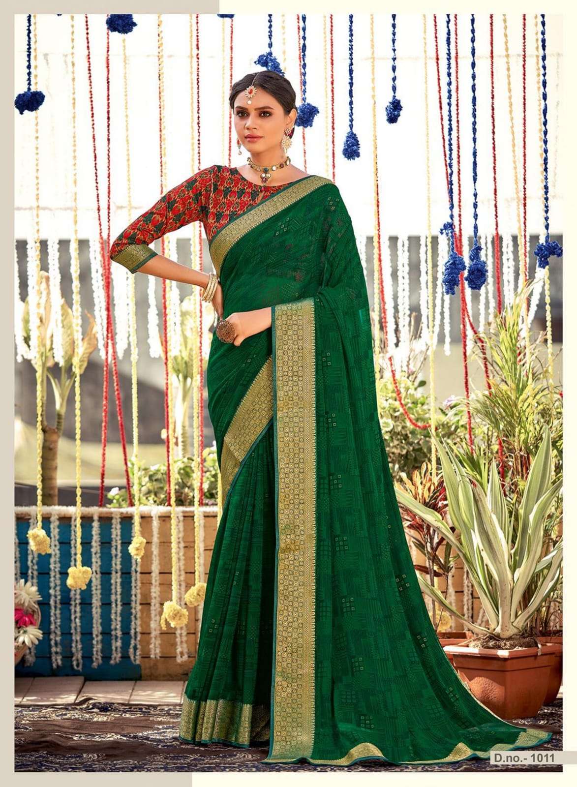 ROSHNI BY AMARSATH PRINTS 1001 TO 1012 SERIES INDIAN TRADITIONAL WEAR COLLECTION BEAUTIFUL STYLISH FANCY COLORFUL PARTY WEAR & OCCASIONAL WEAR GEORGETTE SAREES AT WHOLESALE PRICE
