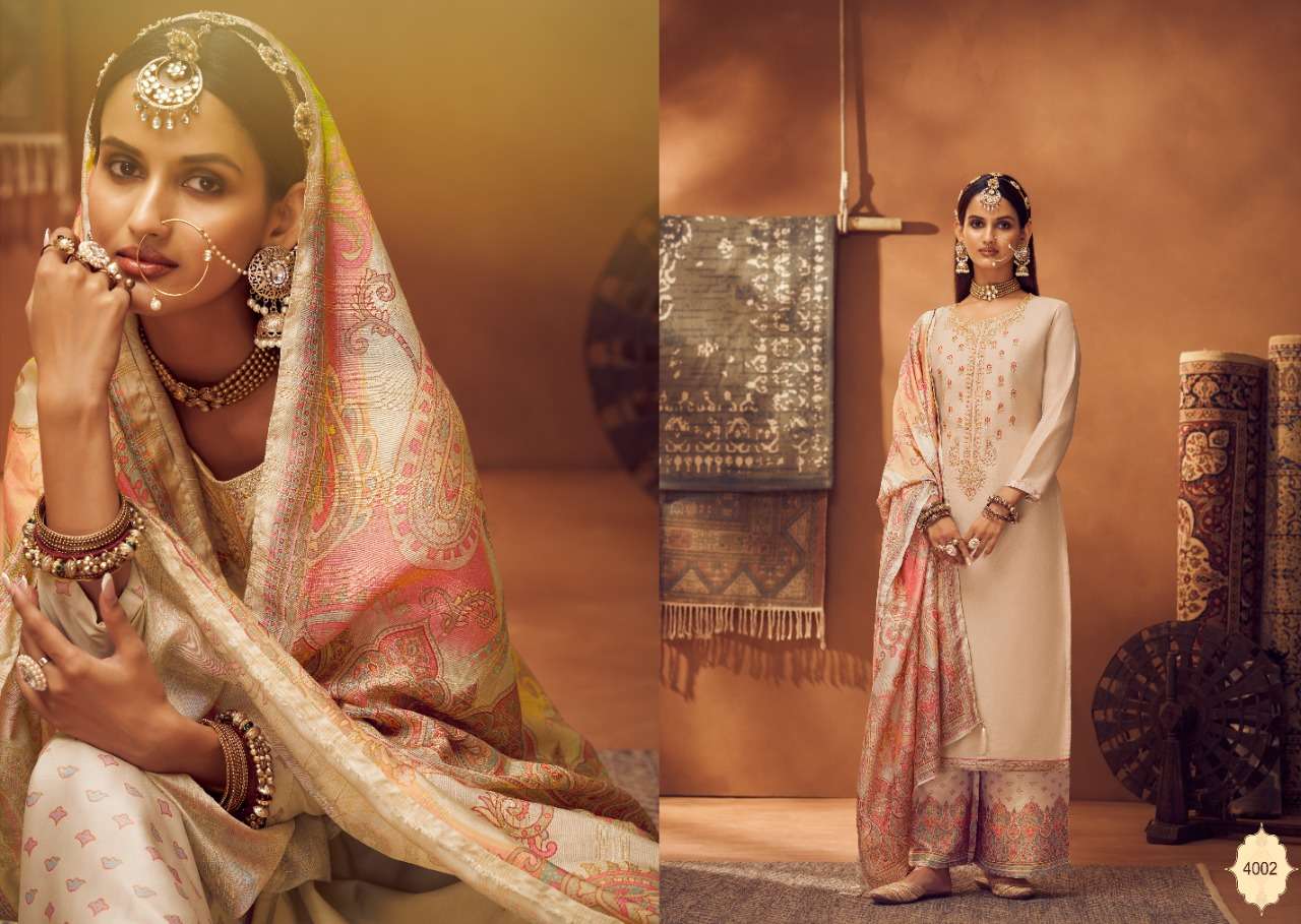 NAVAZO VOL-2 BY ZSM 4001 TO 4006 SERIES BEAUTIFUL SUITS COLORFUL STYLISH FANCY CASUAL WEAR & ETHNIC WEAR COTTON SILK EMBROIDERED DRESSES AT WHOLESALE PRICE