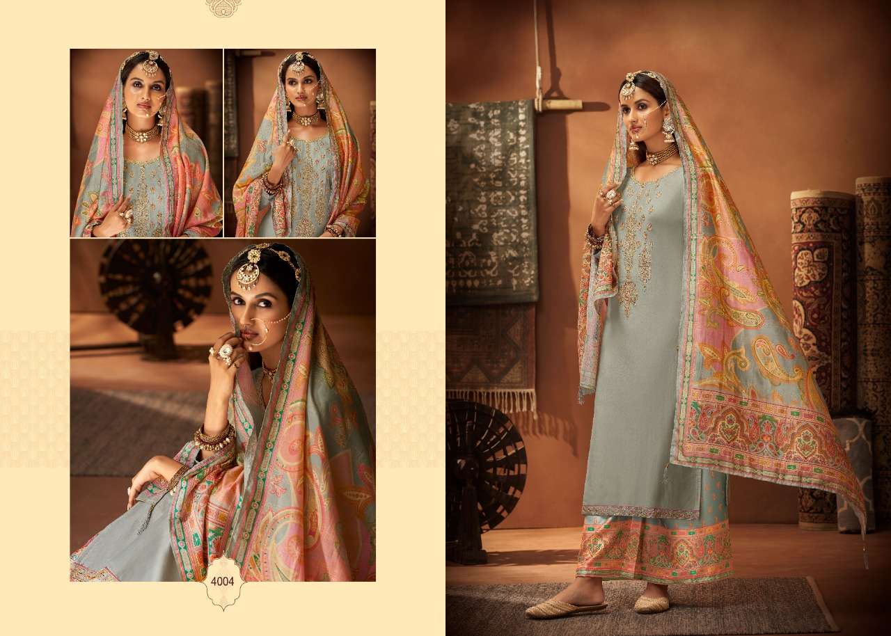NAVAZO VOL-2 BY ZSM 4001 TO 4006 SERIES BEAUTIFUL SUITS COLORFUL STYLISH FANCY CASUAL WEAR & ETHNIC WEAR COTTON SILK EMBROIDERED DRESSES AT WHOLESALE PRICE