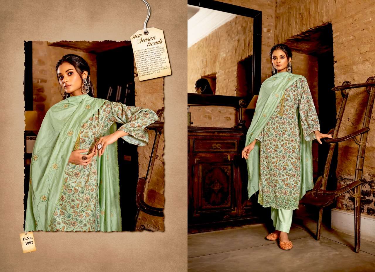 BEGAM SULTAN BY SELTOS 1001 TO 1006 SERIES BEAUTIFUL SUITS COLORFUL STYLISH FANCY CASUAL WEAR & ETHNIC WEAR PURE MUSLIN DIGITAL PRINT DRESSES AT WHOLESALE PRICE